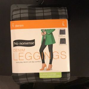 No Nonsense Denim Leggings